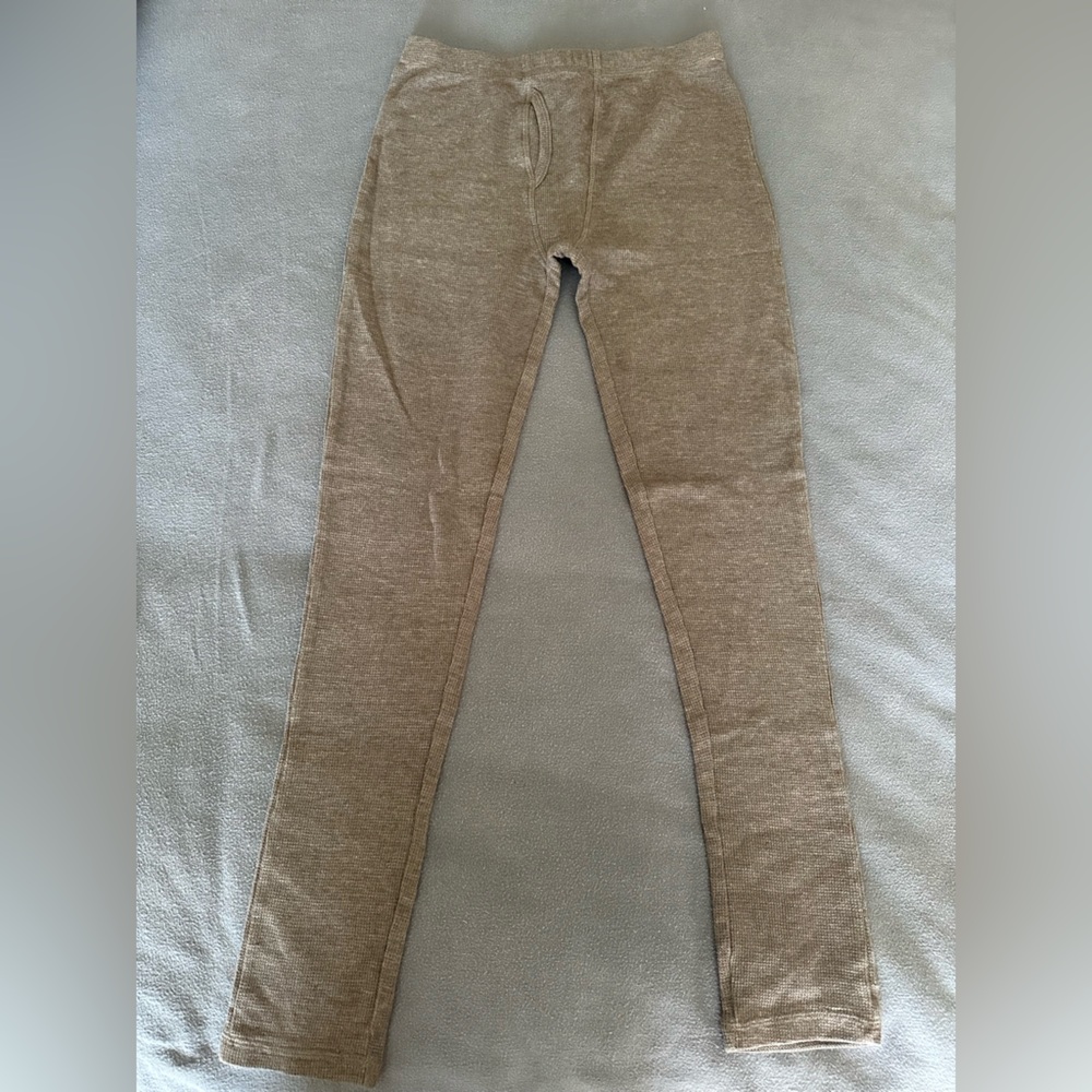 Cuddl Duds, thermal pants, grey, worn once for skiing, too small